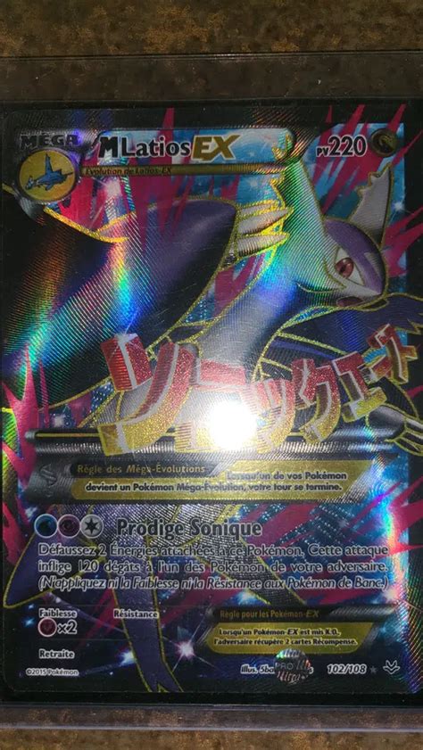 Voggt Buy M Ga Latios Ex Full Art Xy Ciel Rugissant Fr