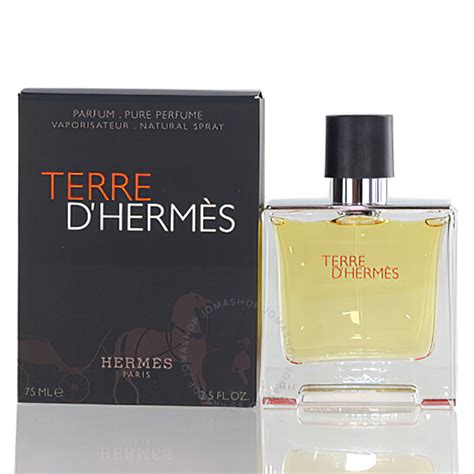 Hermes Terre Dhermes Hermes Pure Perfume Spray 25 Oz 75 Ml M 3346131402205 Fragrances