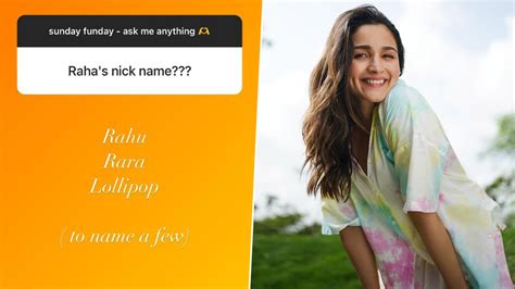 Agency News Alia Bhatt S Adorable Nickname For Raha Makes Fans Melt