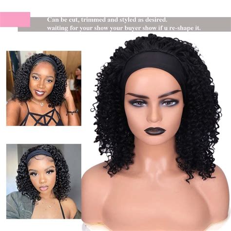 Silk Headband Headband Wigs How To Wear Headbands Short Curly Bob