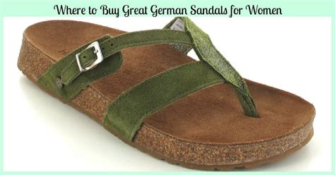 Where To Buy Great Looking High Quality German Sandals For Women A