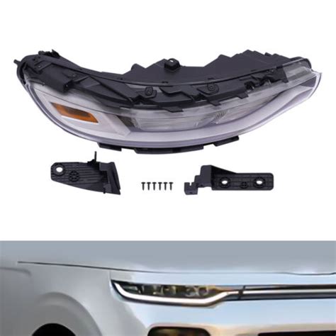 Halogen Headlight For Kia Soul Daytime Running Light Rh