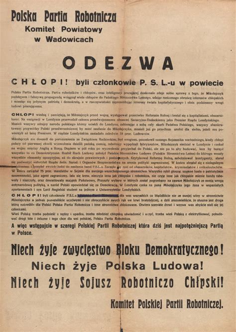 Sfa Szowane Wybory Sfa Szowane Referendum Ulotki Odezwy