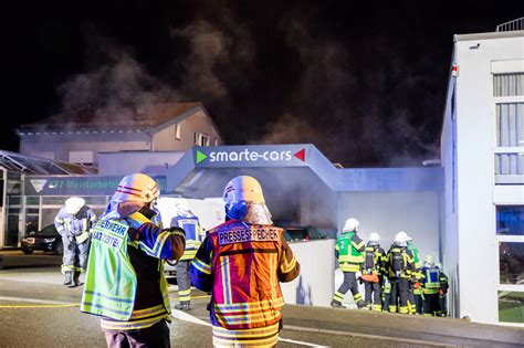 Brand In Tiefgarage Autos Besch Digt Einsatzbericht Waiblingen