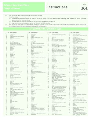 Fillable Online Refund Of Value Added Tax To Fax Email Print PdfFiller