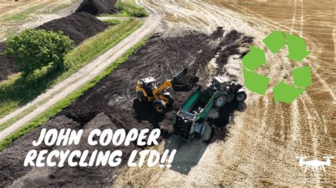 JOHN COOPER RECYCLING LTD SPREADING COMPOST POPES FARMS YouTube