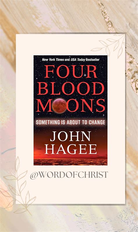 Four Blood Moons Chart