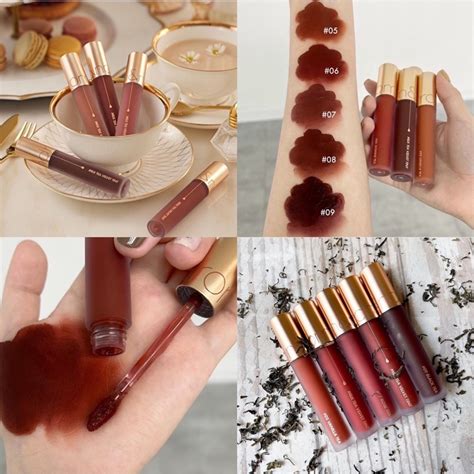 Son Kem Lì Romand Milk Tea Velvet Tint Version 2 Shopee Việt Nam