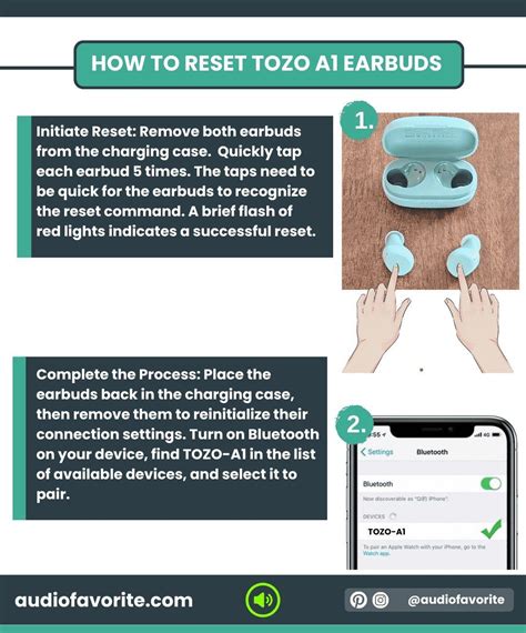 How To Reset TOZO Earbuds Step By Step All Models
