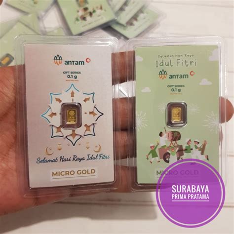 Jual Lm Logam Mulia Emas Micro Gold Antam X Hartadinata Abadi Gift