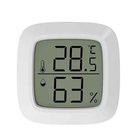 Mini termómetro Digital Lcd higrómetro medidor de temperatura y