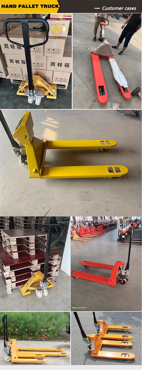 Easy Lift Narrow Hand Pallet Truck 1ton 2 5ton 3tons 5ton Power Hand