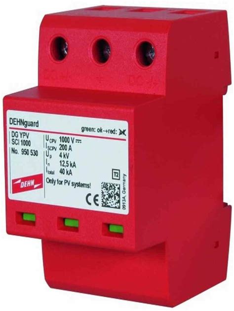 Dehn Multipole Surge Arrester Type V Dc Only