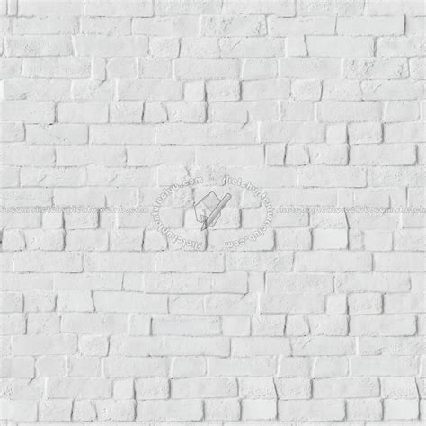 White Brick Wall Texture