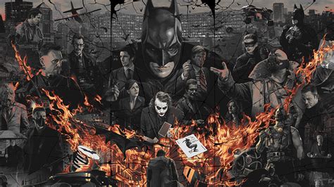 Cool Stuff: The Dark Knight Trilogy Poster By Gabz Is The Hero Gotham ...