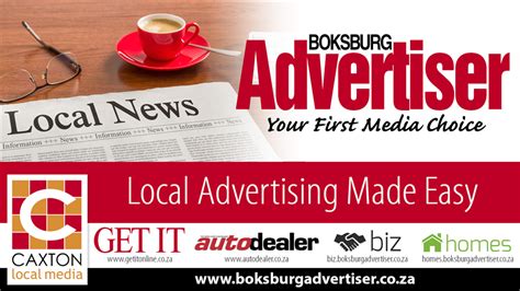 Local Advertising Solutions Made Easy | Boksburg Advertiser