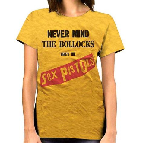 The Sex Pistols Never Mind The Bollocks Original Album Ladies Yellow