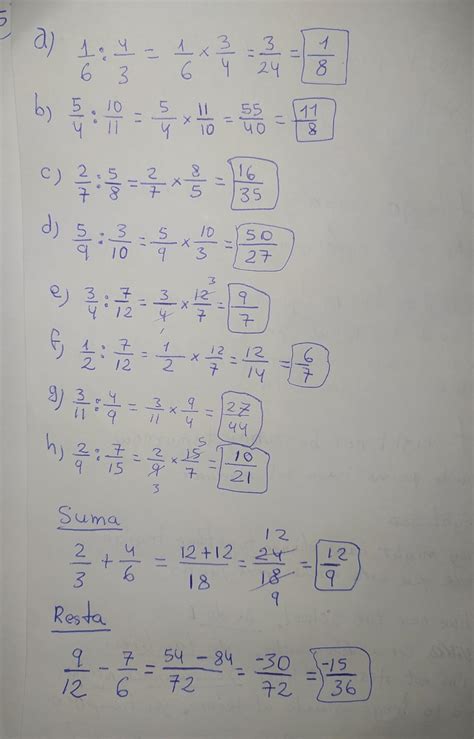 Alguien Me Podria Ayudar Son Sumas Restas Multiplicaciones Y