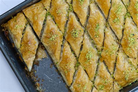 Traditional Lebanese Baklava Recipe Bios Pics