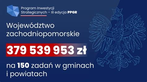 Blisko Mln Z La Teren W By Ych Pgr W Do Powiatu Polickiego Trafi