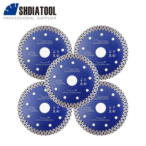 Diameter Mm Hot Pressed Sintered A Shaped Mesh Turbo Diamond Blade