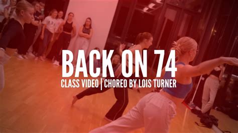 Back On 74 UWE Dance Class Video Choreography By Lois Turner YouTube