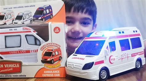 Kaan Arasa Uzaktan Kumandal Klar Yanan Oyuncak Ambulans Ald M