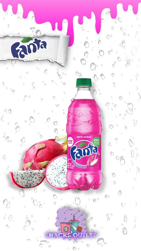 Fanta Dragon Fruit Zero Sugar20oz Etsy