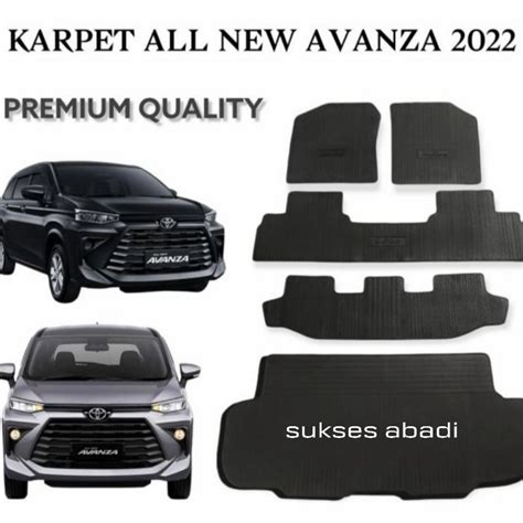 Jual Karpet Alas Mobil Toyota New Avanza All New Avanza Full Set