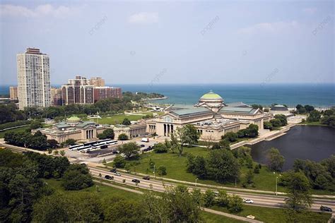 Fundo Frente Ao Lago Em Chicago River Chicago Museu De Ci Ncia E