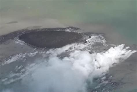 New Island Emerges Near Japan After Underwater Volcanic Explosions