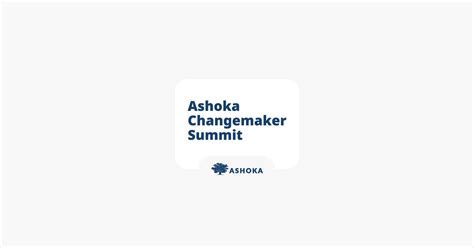 ‎ashoka Changemaker Summit On The App Store
