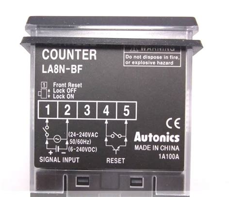 Malaysia Autonics LA8N BF Counter Digital L8AN Series 8 Digits