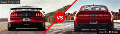 Dodge Srt Demon Vs Shelby Gt