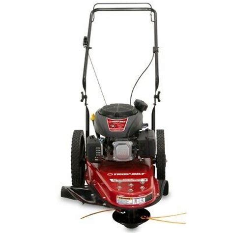 Troy Bilt Walk Behind String Trimmer Mower TB22TM 22 In 140 Cc Gas Red