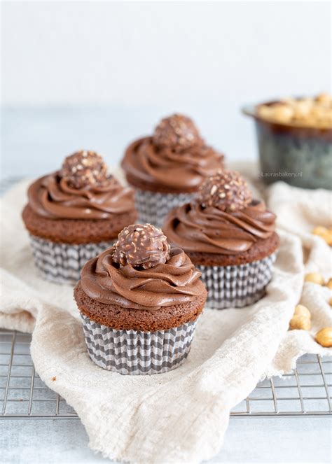 Ferrero Rocher Cupcakes Laura S Bakery