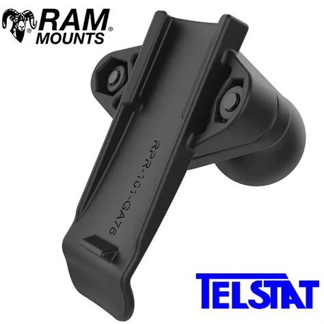 RAM B 202 GA76U Spine Clip Holder For Garmin Handheld GPSs Rino