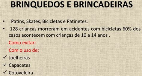 Bombeiroswaldo Acidentes que causam mortes de crianças e adolescentes