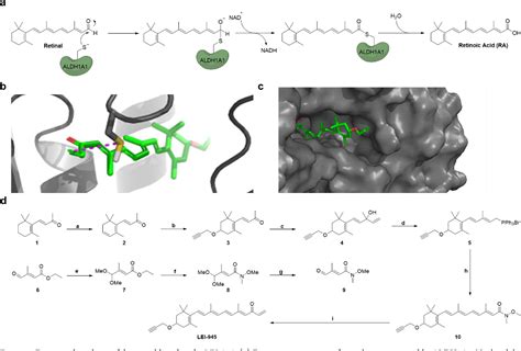 Figure From Development Of A Retinal Based Probe For The Profiling Of