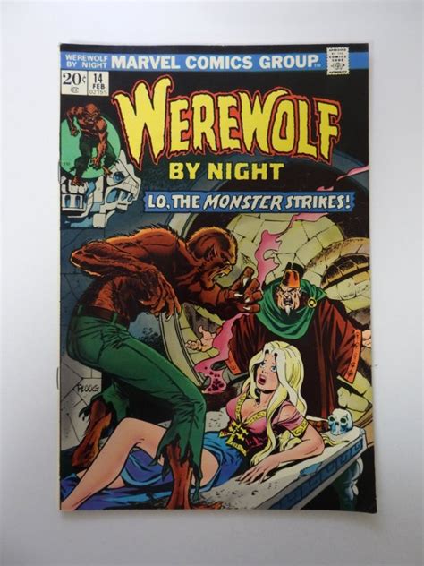 Werewolf By Night 14 1974 VF Condition Comic Books Bronze Age