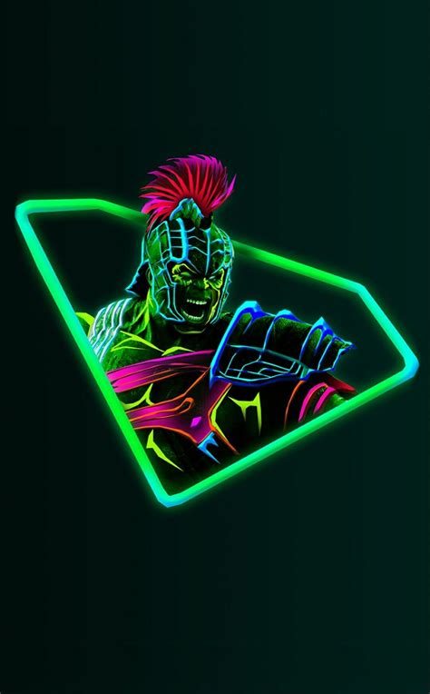 Superhero Neon Wallpapers Wallpaper Cave