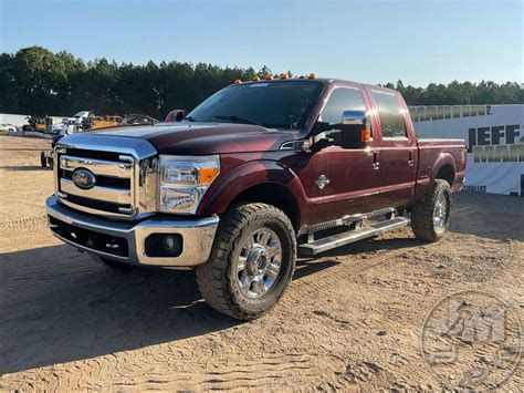 2013 Ford F 350 Lariat Super Duty Crew Cab 4x4 Pickup Vin 1ft8w3bt3dea41421 Jeff Martin