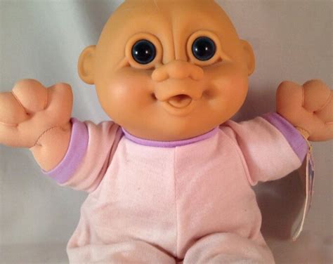 Vintage Russ Troll Doll Pookie Plush Baby Troll 1990s Kids Toy Troll