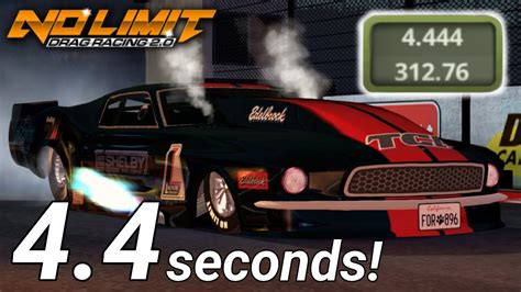 4 4 Seconds Pro Mod Mustang Tune Division X No Limit Drag Racing 2