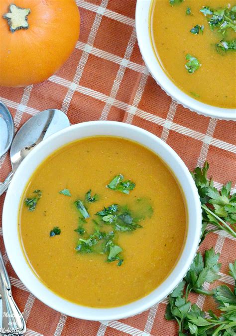 Easy Savory Pumpkin Soup Meatloaf And Melodrama