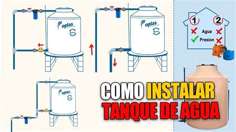 Como Instalar Un Tanque De Agua O Tinaco Explicado Paso A Paso Metal