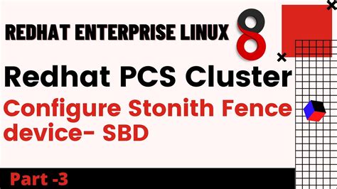 Rhel Configure Stonith Fence Devices In Pcs Pacemaker Cluster Rhel