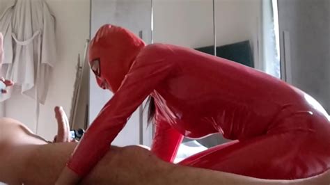 Preview Milf In Latex Catsuit Gives Blowjob And Swallows Cum XNXX