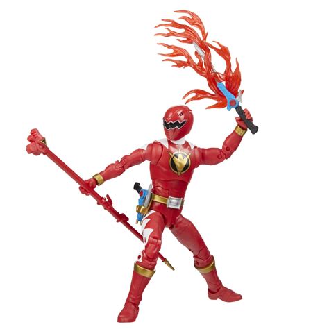 Hasbro Power Rangers Lightning Collection Zeo Red Ranger 6 Inch Premium