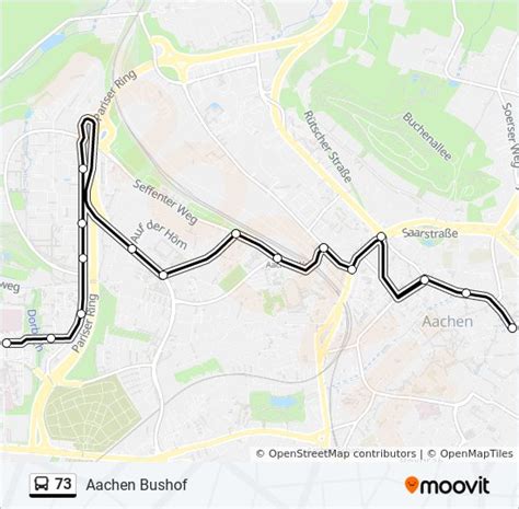 73 Route Schedules Stops Maps Aachen Bushof Updated